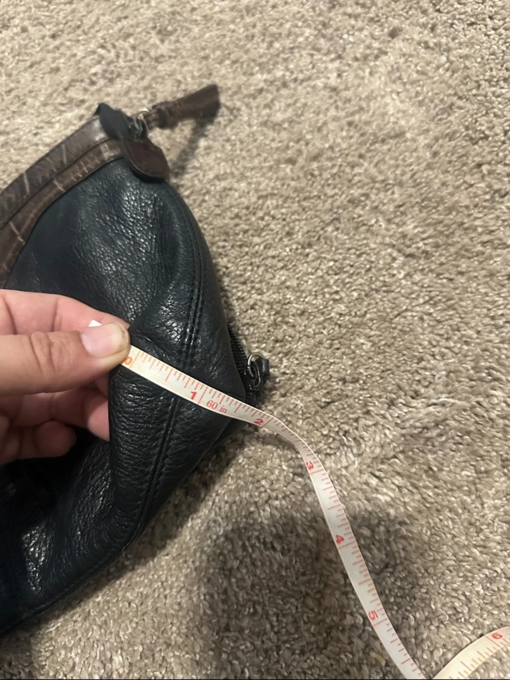VTG Brighton Leather Clutch